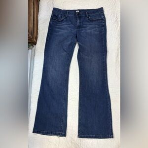 White House Black Market Noir Boot Leg Jeans size 12R